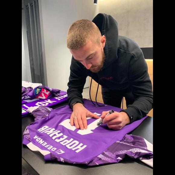 FC LNZ CHERKASY 2023/24 Match Worn/SIGNED Jersey Photo Proof Den Norenkov #17 - Picture 3 of 8